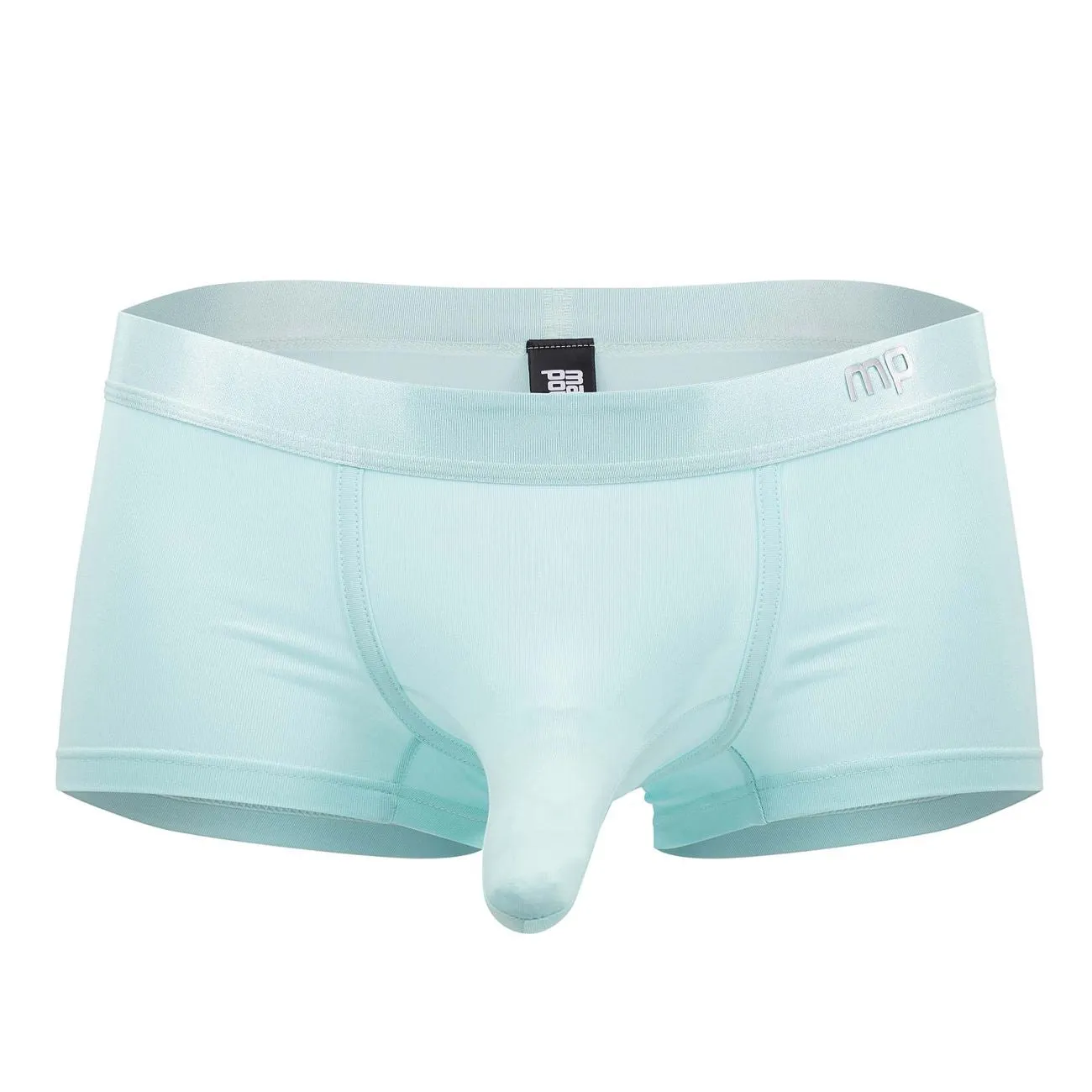 Clothing_Male Power_Mens Underwear Male Power 129-281 Easy Breezy Mini Short with Sleeve Color Aqua