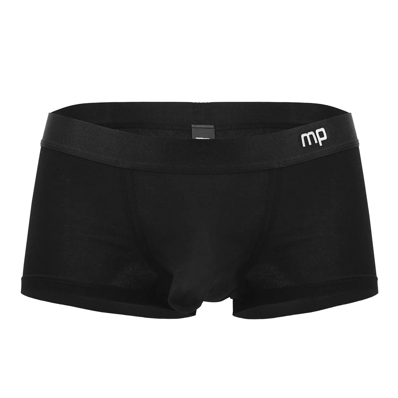 Clothing_Male Power_Mens Underwear Male Power 129-281 Easy Breezy Mini Short with Sleeve Color Black