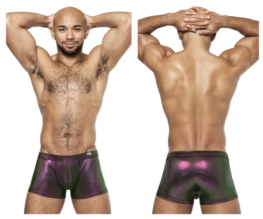 Clothing_Male Power_Mens Underwear Male Power 143-277 Hocus Pocus Uplift Mini Short Color Purple