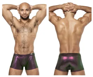 Clothing_Male Power_Mens Underwear Male Power 143-277 Hocus Pocus Uplift Mini Short Color Purple