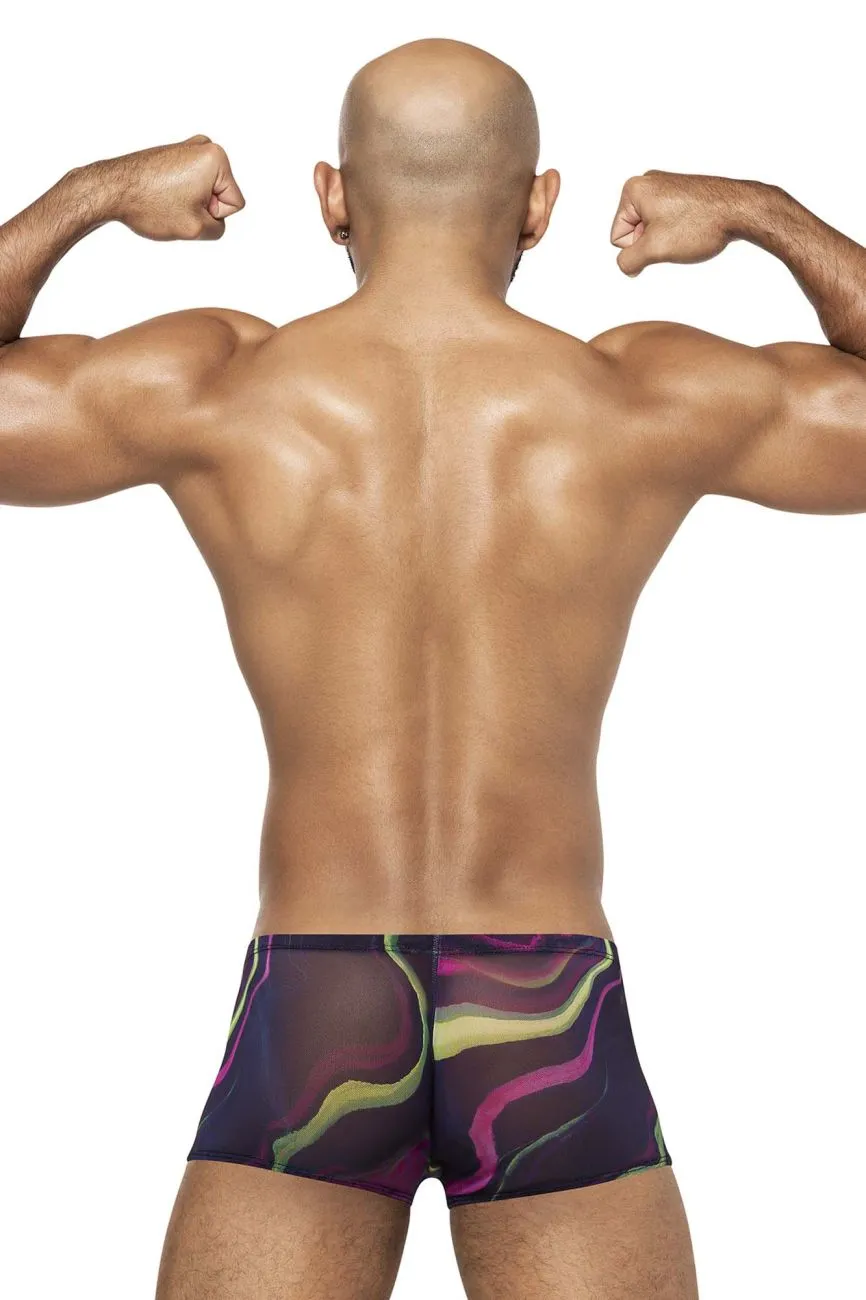Clothing_Male Power_Mens Underwear Male Power 145-278 Galactic Mini Short Color Printed