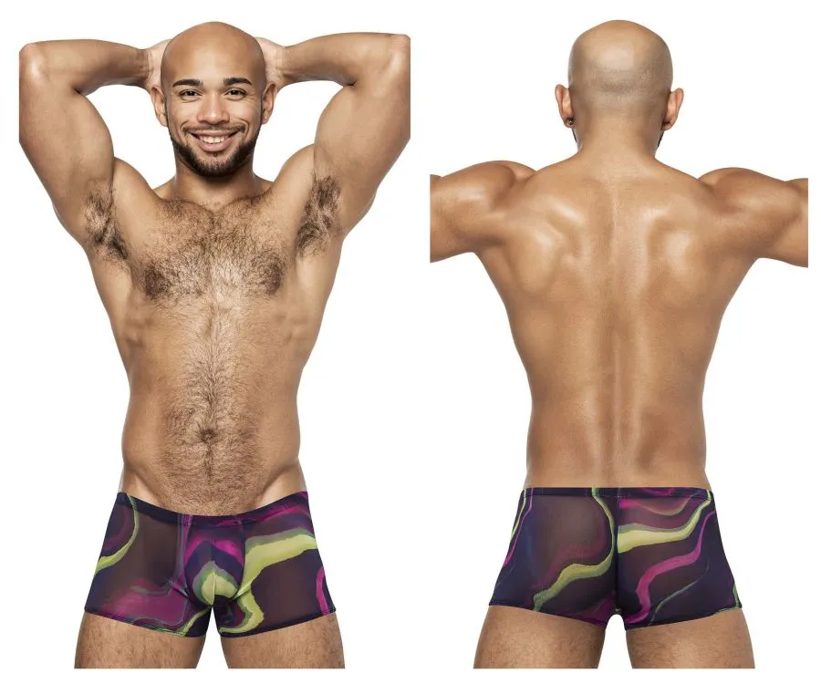 Clothing_Male Power_Mens Underwear Male Power 145-278 Galactic Mini Short Color Printed