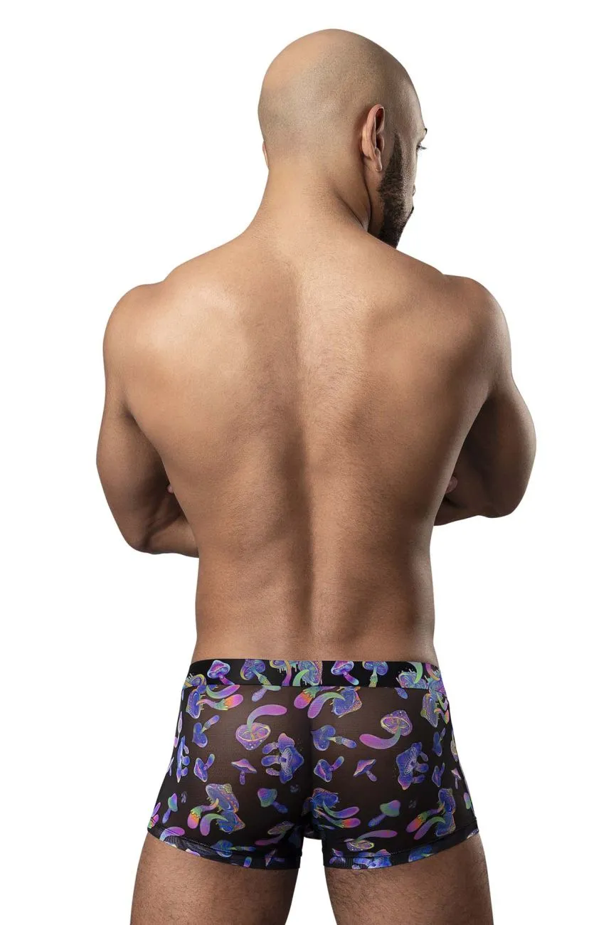 Clothing_Male Power_Mens Underwear Male Power 145-294 Hazy Dayz Pouch Short Color Mushrooms