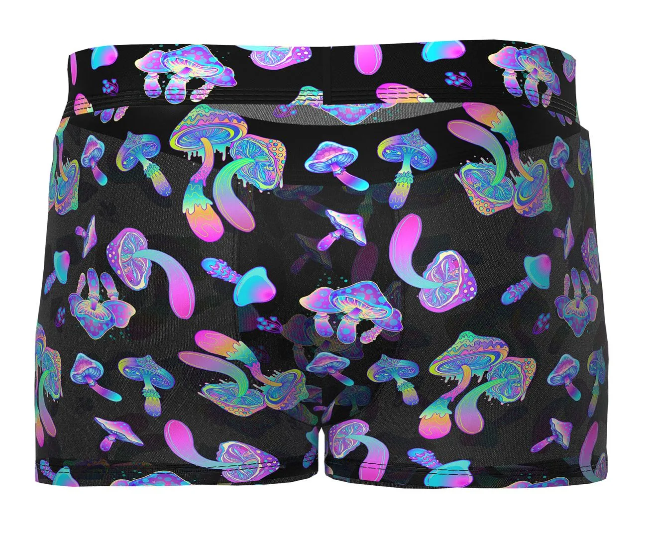 Clothing_Male Power_Mens Underwear Male Power 145-294 Hazy Dayz Pouch Short Color Mushrooms