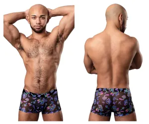 Clothing_Male Power_Mens Underwear Male Power 145-294 Hazy Dayz Pouch Short Color Mushrooms