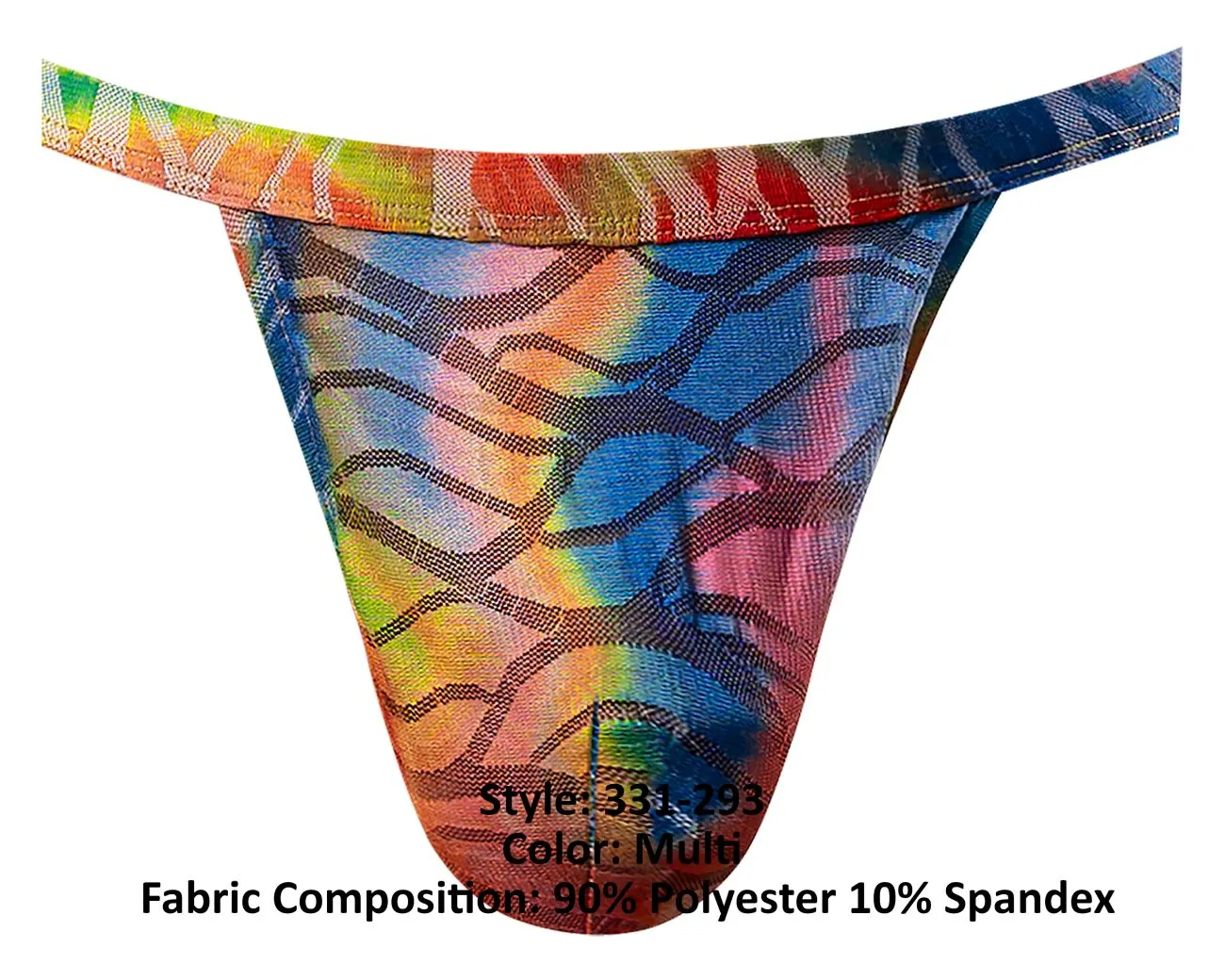 Clothing_Male Power_Mens Underwear Male Power 331-293 Your Lace Or Mine Jock Color Multi