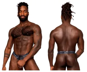 Clothing_Male Power_Mens Underwear Male Power 334-282 S-naked Power Sock Color Black-Blue