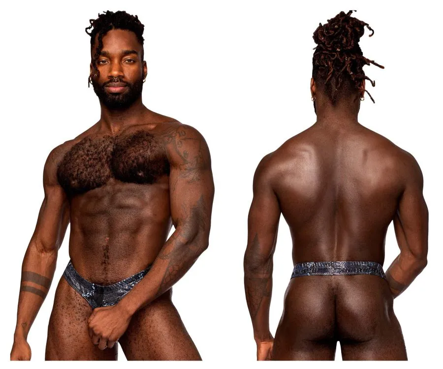 Clothing_Male Power_Mens Underwear Male Power 334-282 S-naked Power Sock Color Black-Blue