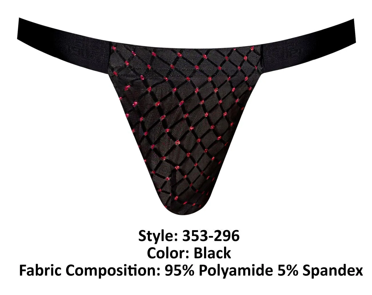 Clothing_Male Power_Mens Underwear Male Power 353-296 Widow Maker Classic Jock Color Black