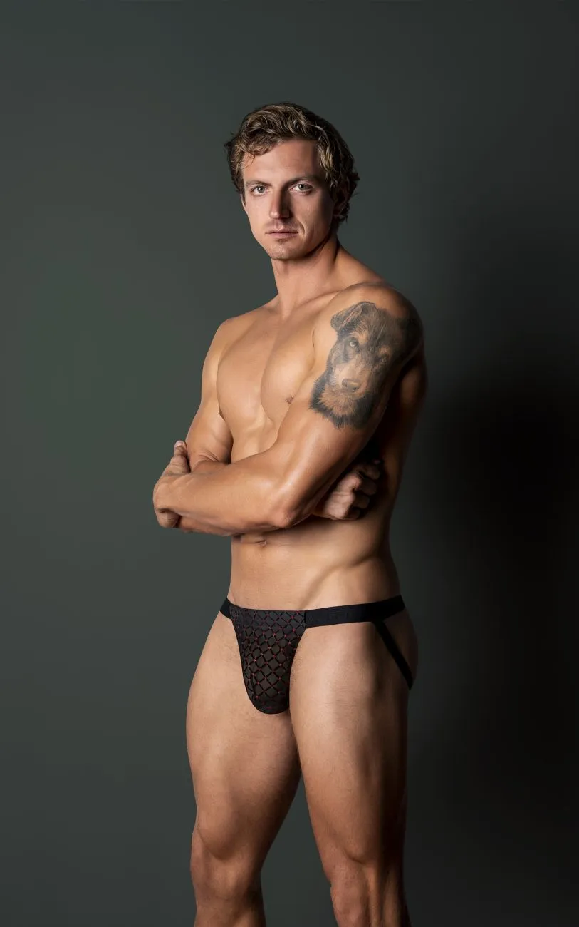 Clothing_Male Power_Mens Underwear Male Power 353-296 Widow Maker Classic Jock Color Black