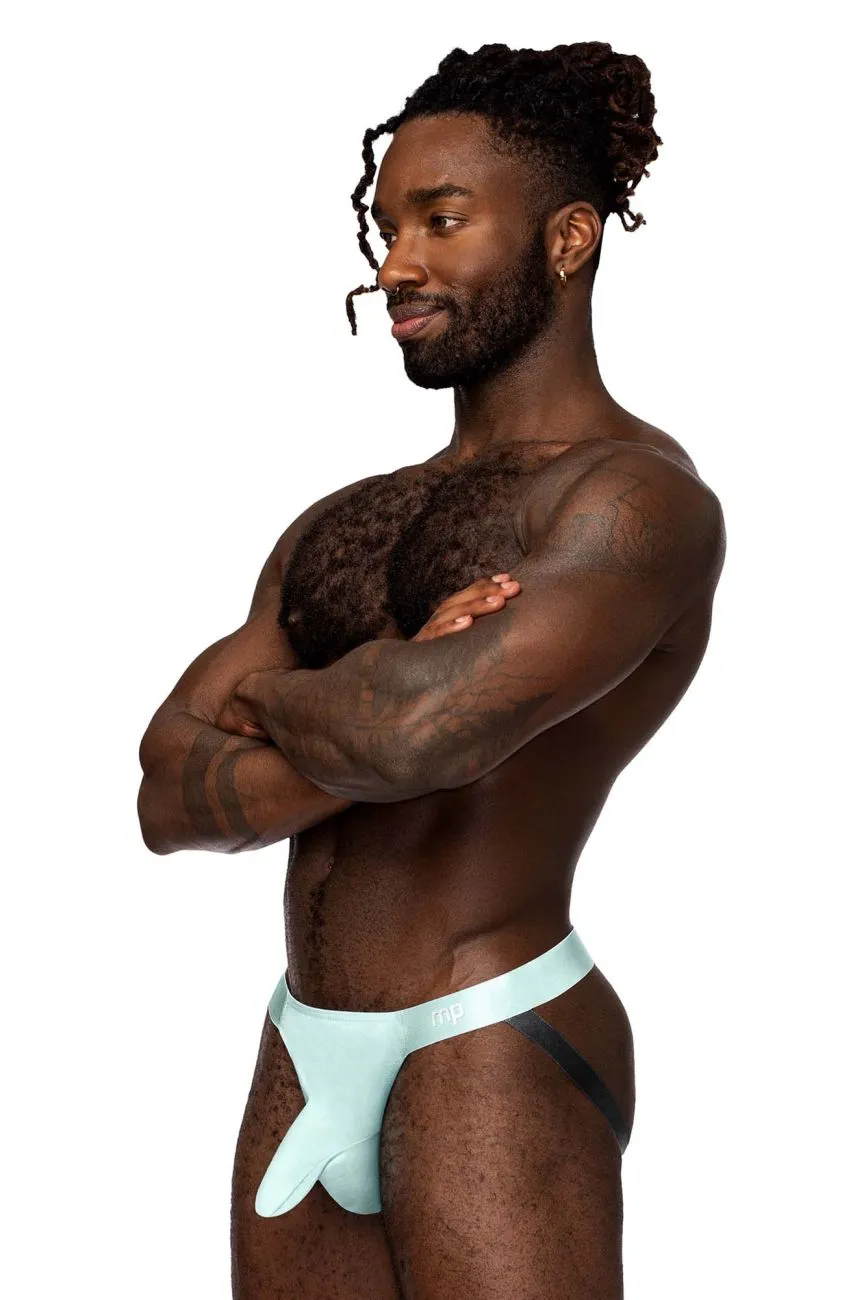 Clothing_Male Power_Mens Underwear Male Power 399-281 Easy Breezy Jock Sleeve Color Aqua
