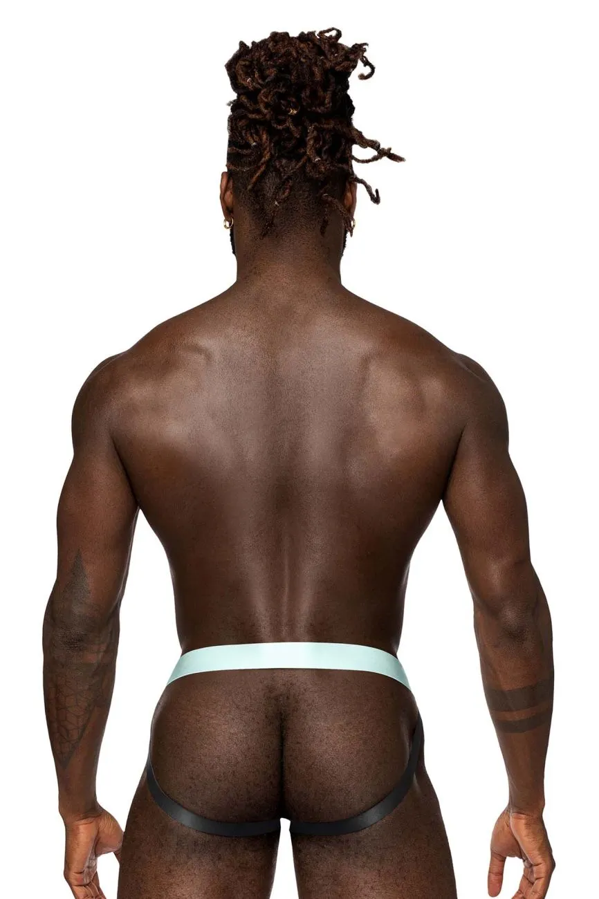Clothing_Male Power_Mens Underwear Male Power 399-281 Easy Breezy Jock Sleeve Color Aqua