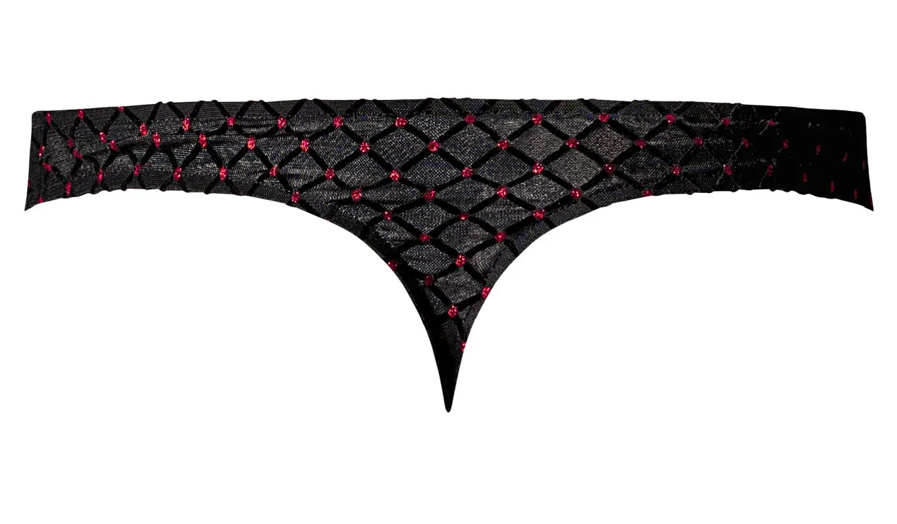 Clothing_Male Power_Mens Underwear Male Power 443-296 Widow Maker Classic Thong Color Black