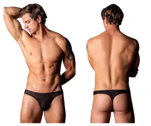 Clothing_Male Power_Mens Underwear Male Power 443-296 Widow Maker Classic Thong Color Black