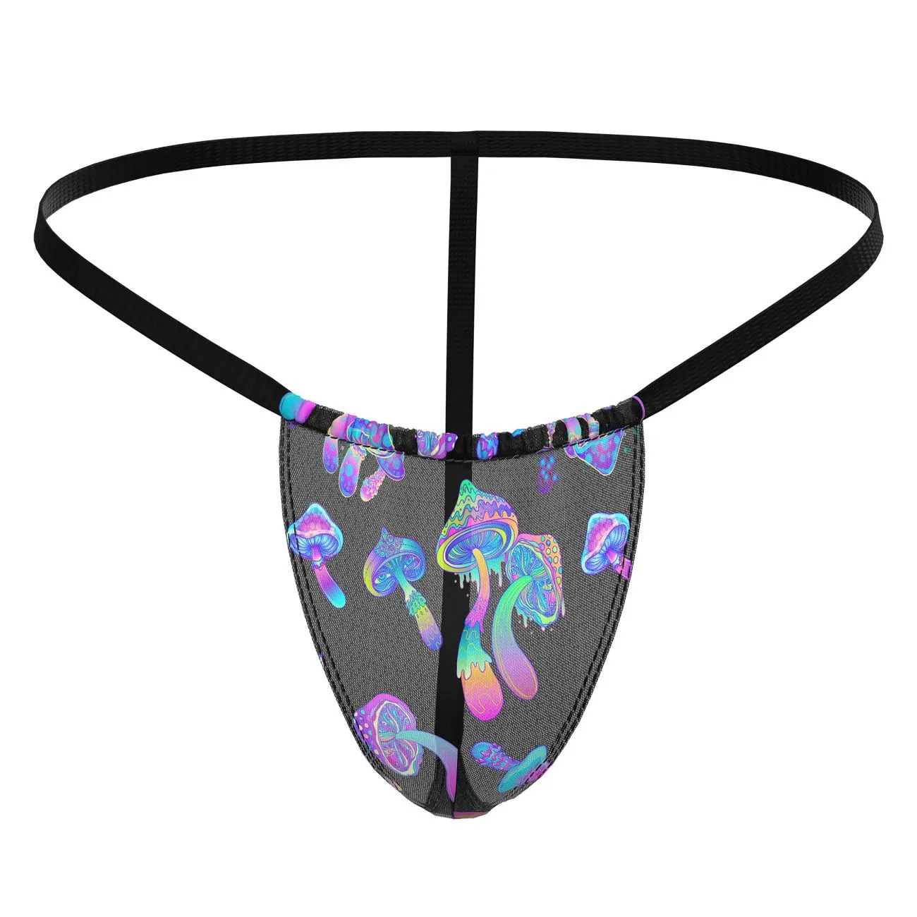 Clothing_Male Power_Mens Underwear Male Power 450-294 Hazy Dayz Posing Strap Color Mushrooms