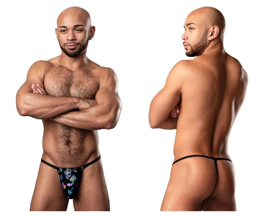Clothing_Male Power_Mens Underwear Male Power 450-294 Hazy Dayz Posing Strap Color Mushrooms