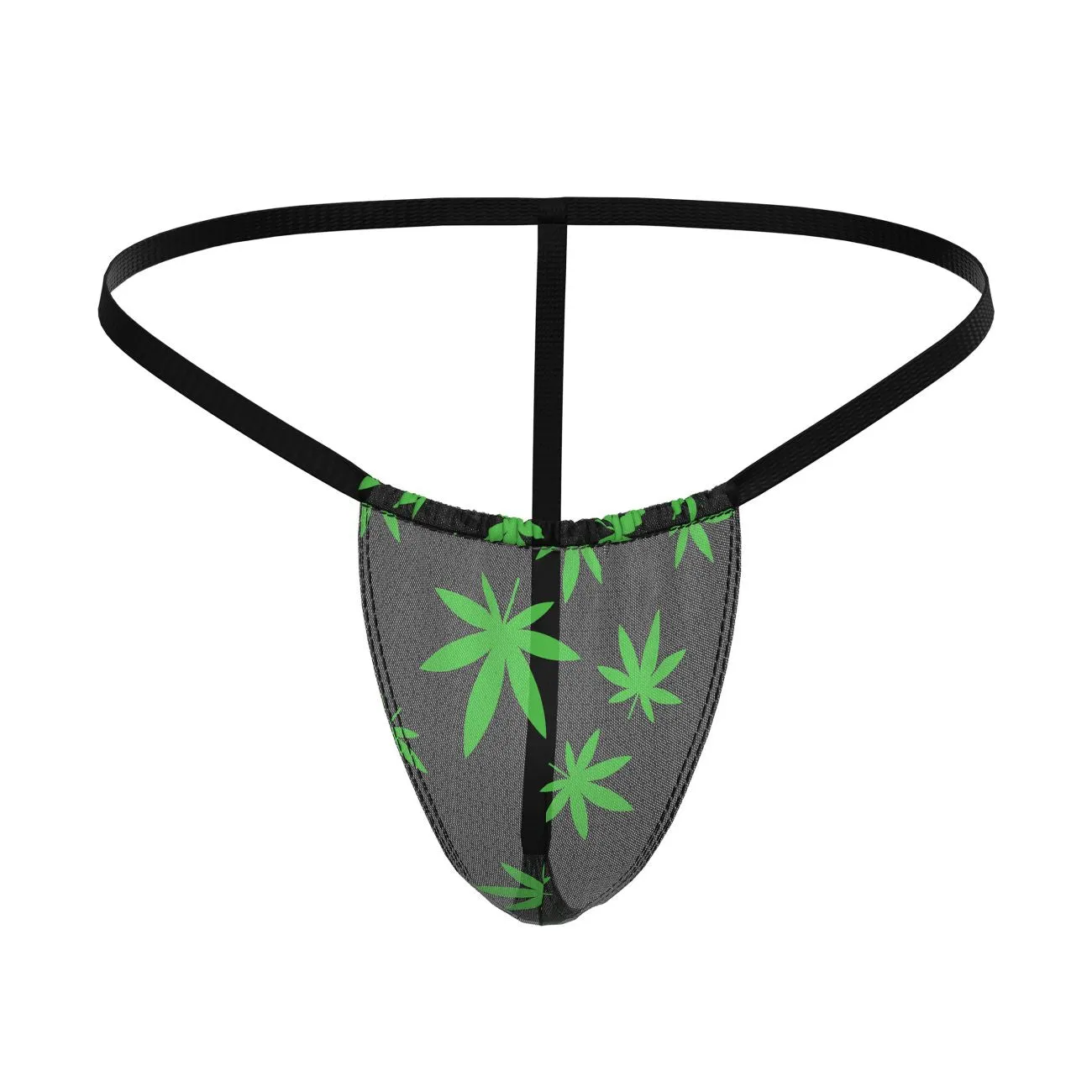 Clothing_Male Power_Mens Underwear Male Power 450-294 Hazy Dayz Posing Strap Color Pot Leaf