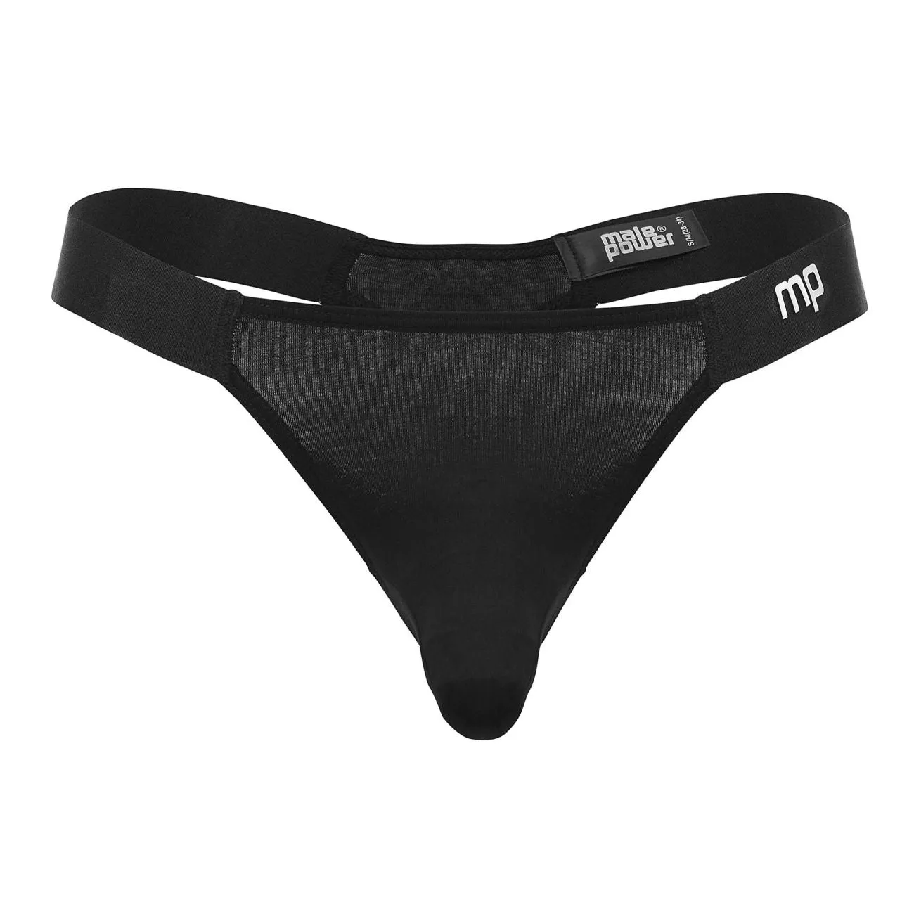 Clothing_Male Power_Mens Underwear Male Power 462-281 Easy Breezy Thong Sleeve Color Black