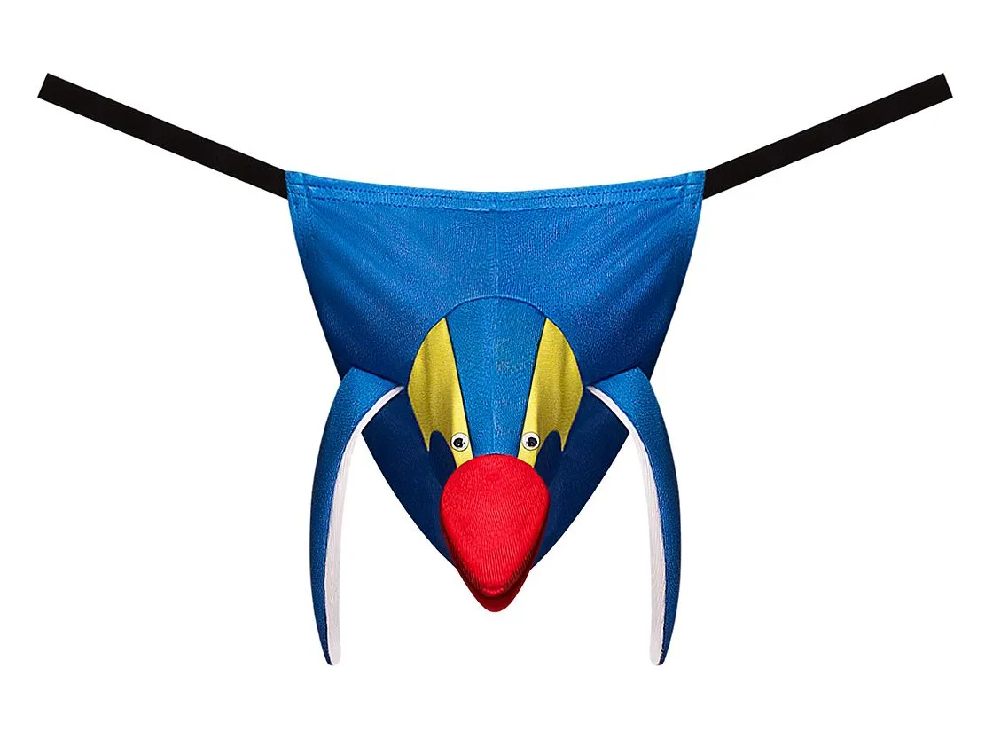 Clothing_Male Power_Mens Underwear Male Power PAK-729 Novelty Blue Swallow Color Blue