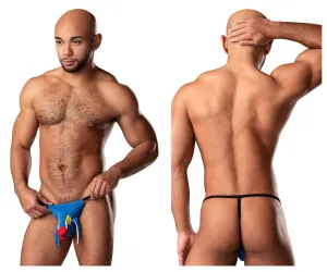 Clothing_Male Power_Mens Underwear Male Power PAK-729 Novelty Blue Swallow Color Blue
