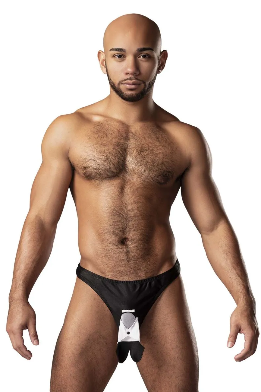 Clothing_Male Power_Mens Underwear Male Power PAK-730 Novelty Dapper Dick Color Black