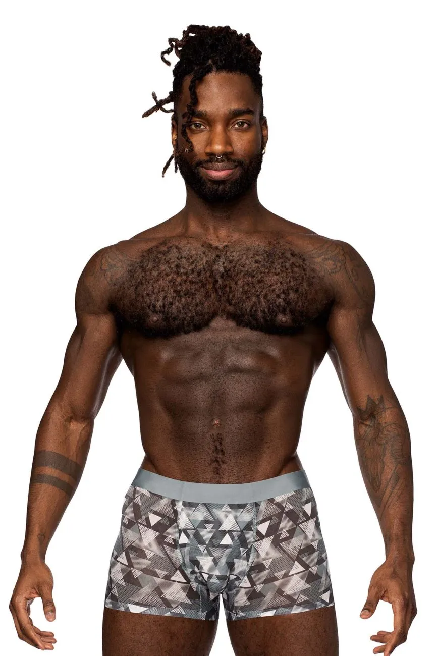 Clothing_Male Power_Mens Underwear Male Power SMS-011 Sheer Prints Seamless Short Color Optical
