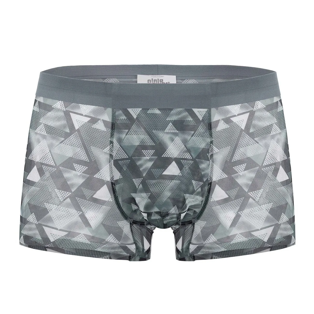 Clothing_Male Power_Mens Underwear Male Power SMS-011 Sheer Prints Seamless Short Color Optical