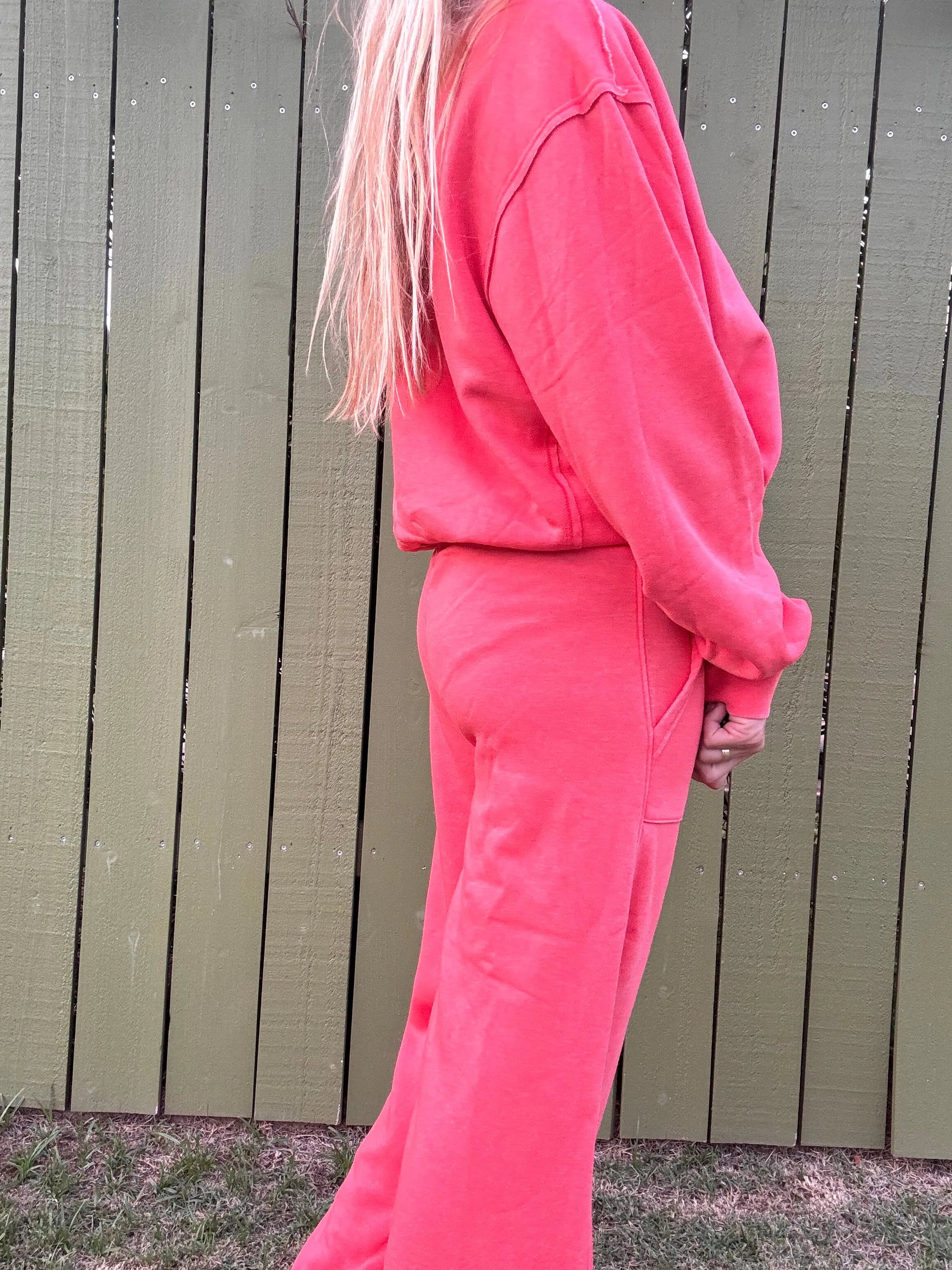 College of Aloha Wide Leg Sweatpants