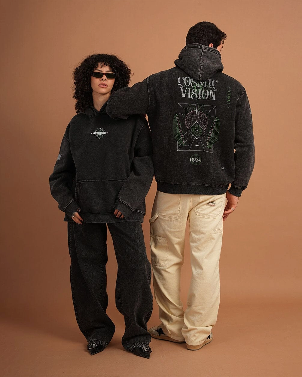 Cosmic Vision Washed Hoodie
