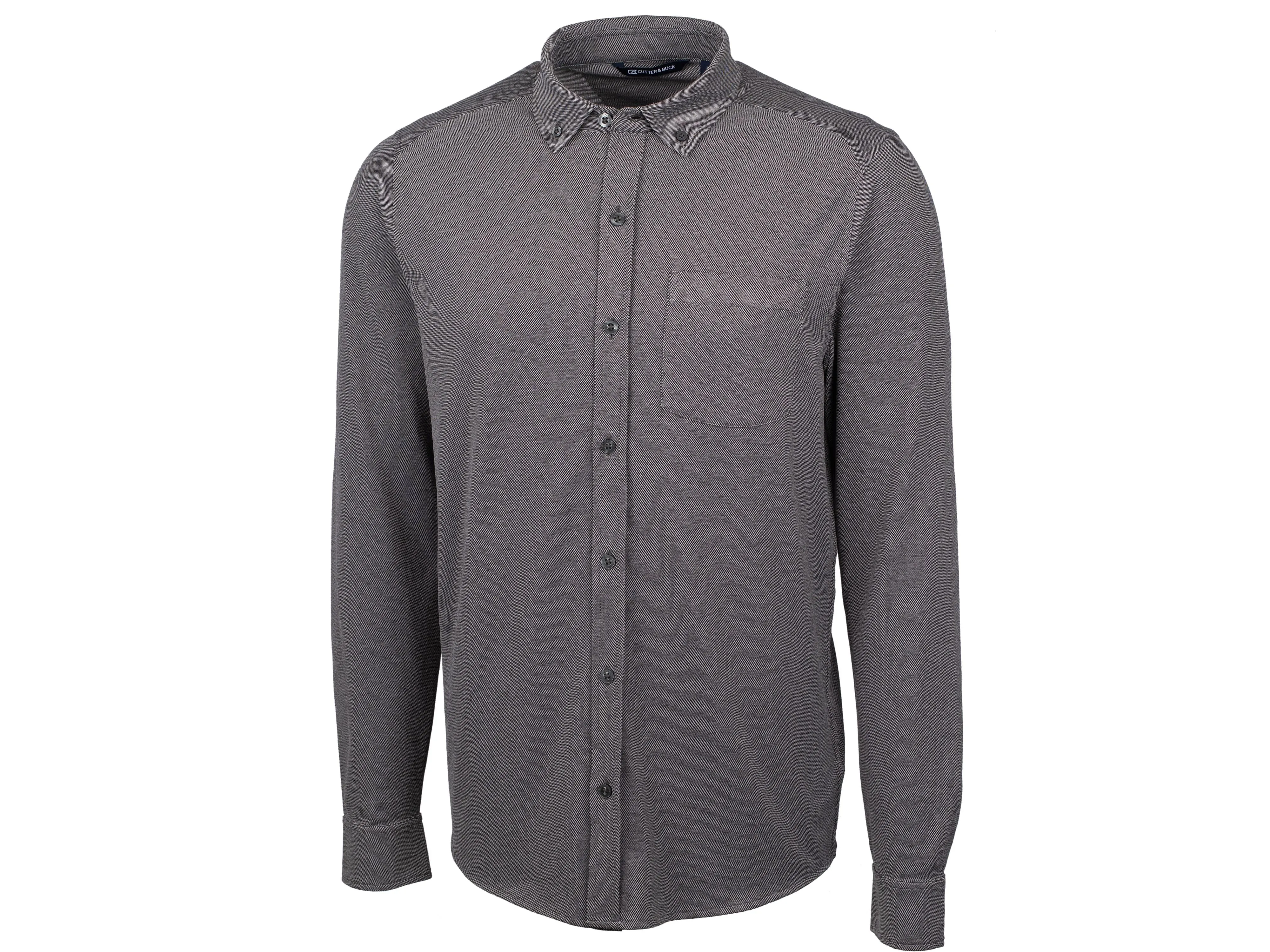 Cutter & Buck Men's Big & Tall Reach Oxford Button Front Shirt