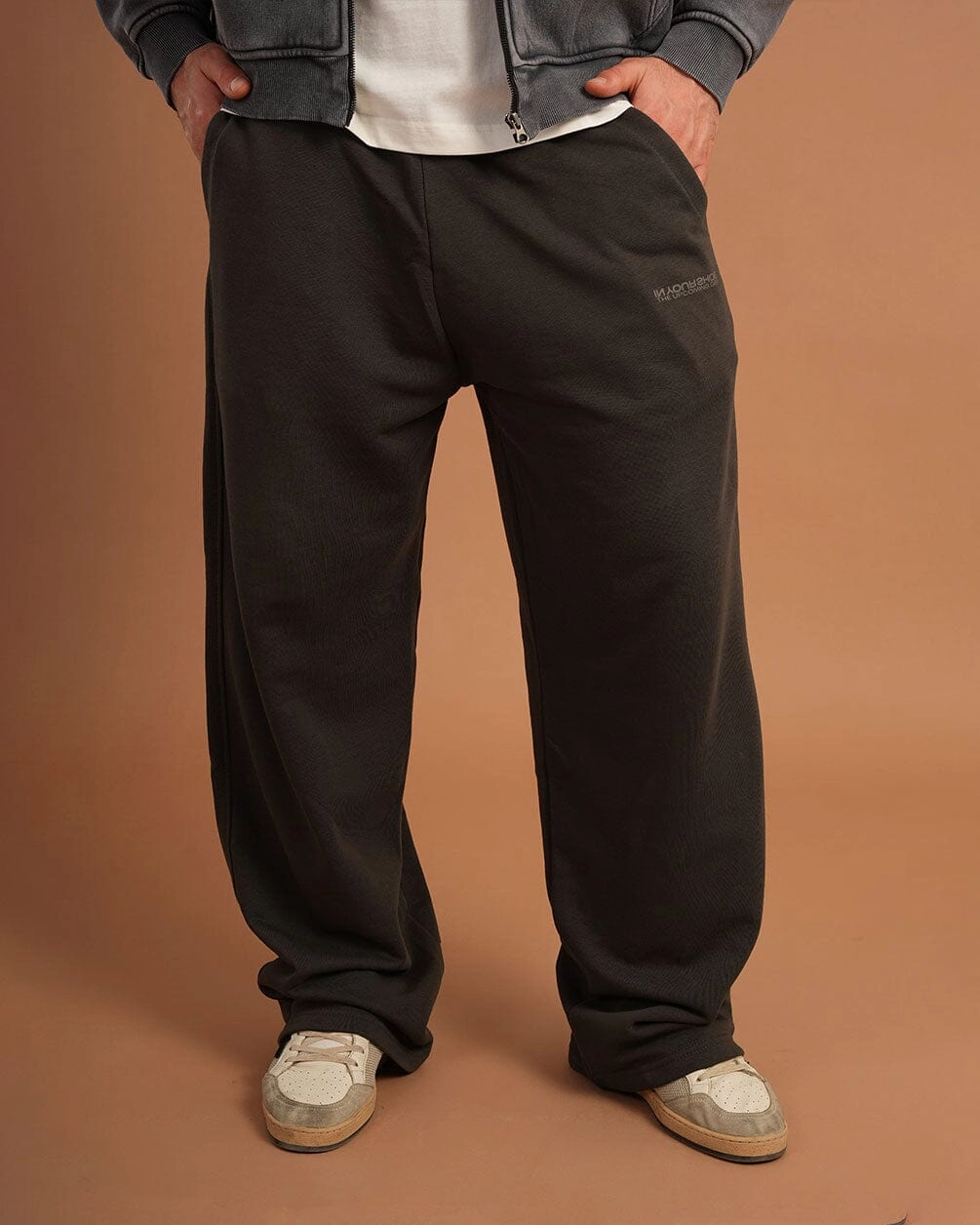 Dark Grey Wide Leg Swants