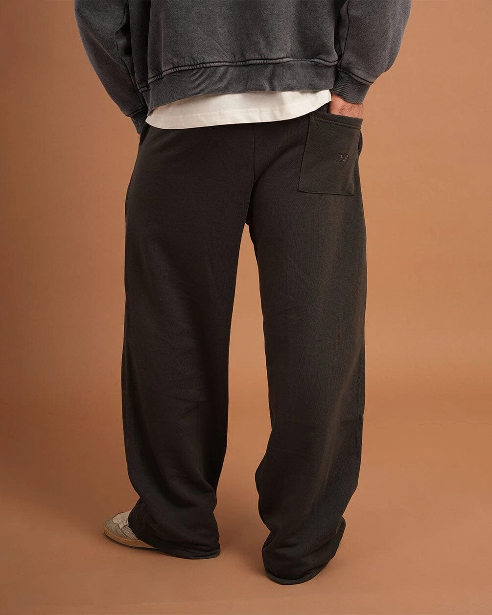 Dark Grey Wide Leg Swants