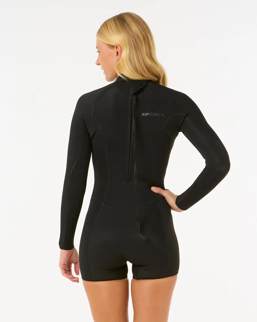 Dawn Patrol 2mm Long Sleeve Spring Wetsuit in Black
