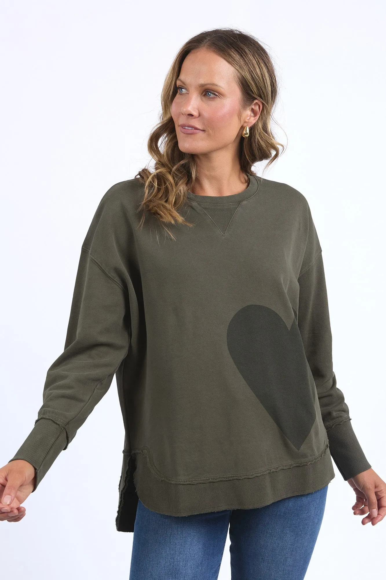 Elm One Heart Crew Clover