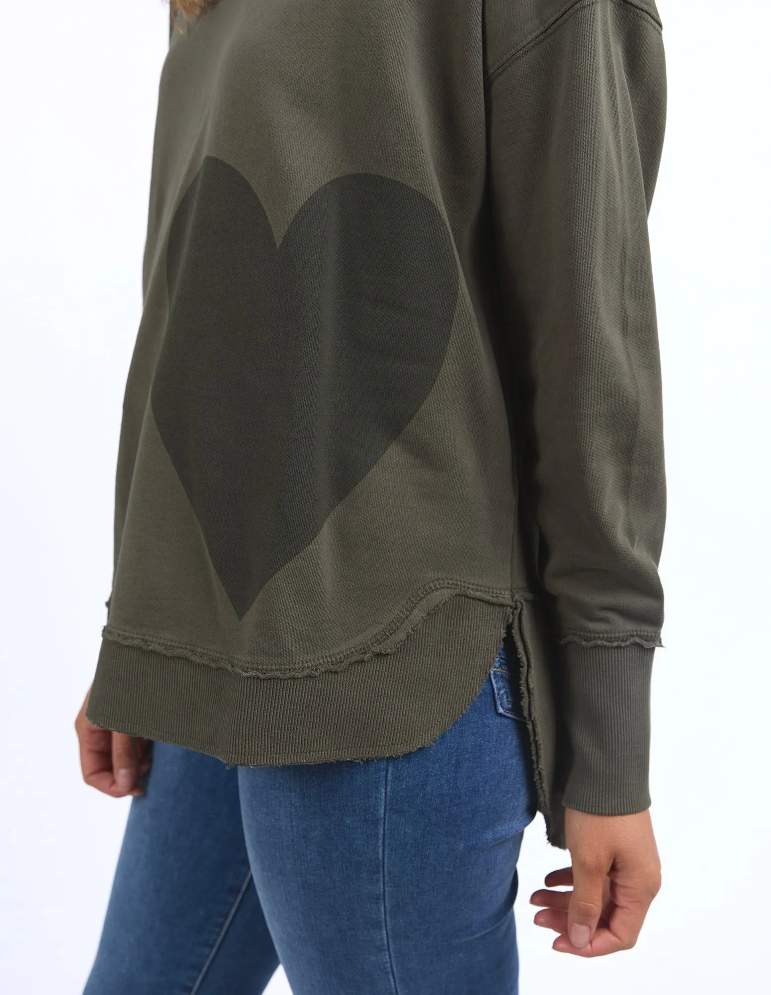 Elm One Heart Crew Clover