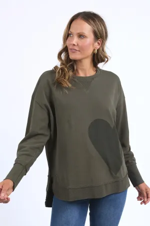 Elm One Heart Crew Clover