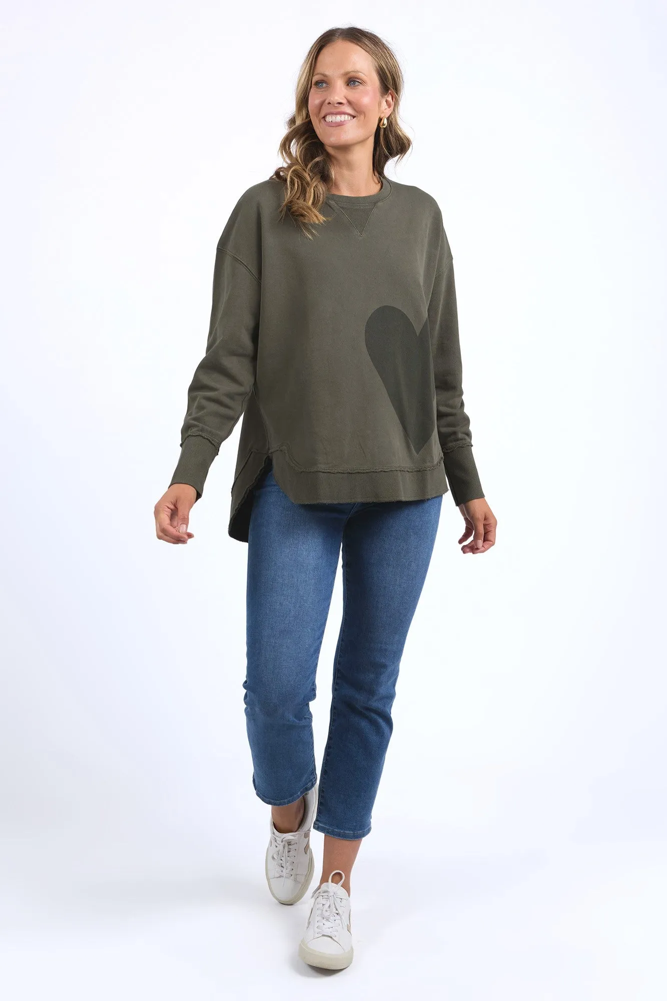 Elm One Heart Crew Clover