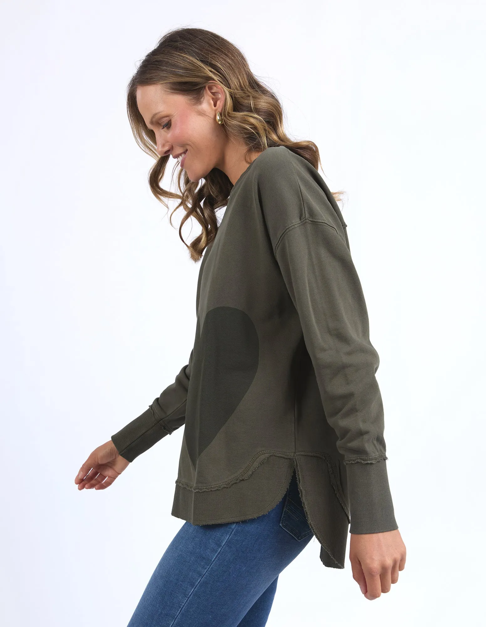 Elm One Heart Crew Clover