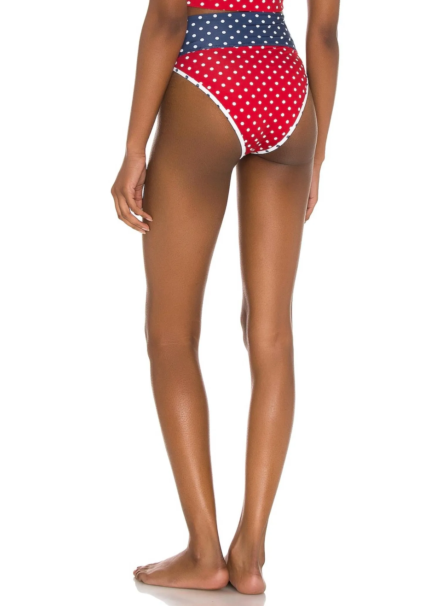 Emmy Bottom In Patriotic Polka Dot