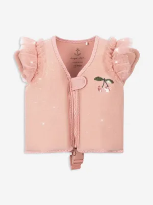 Girls Piper Swim Vest in Pink