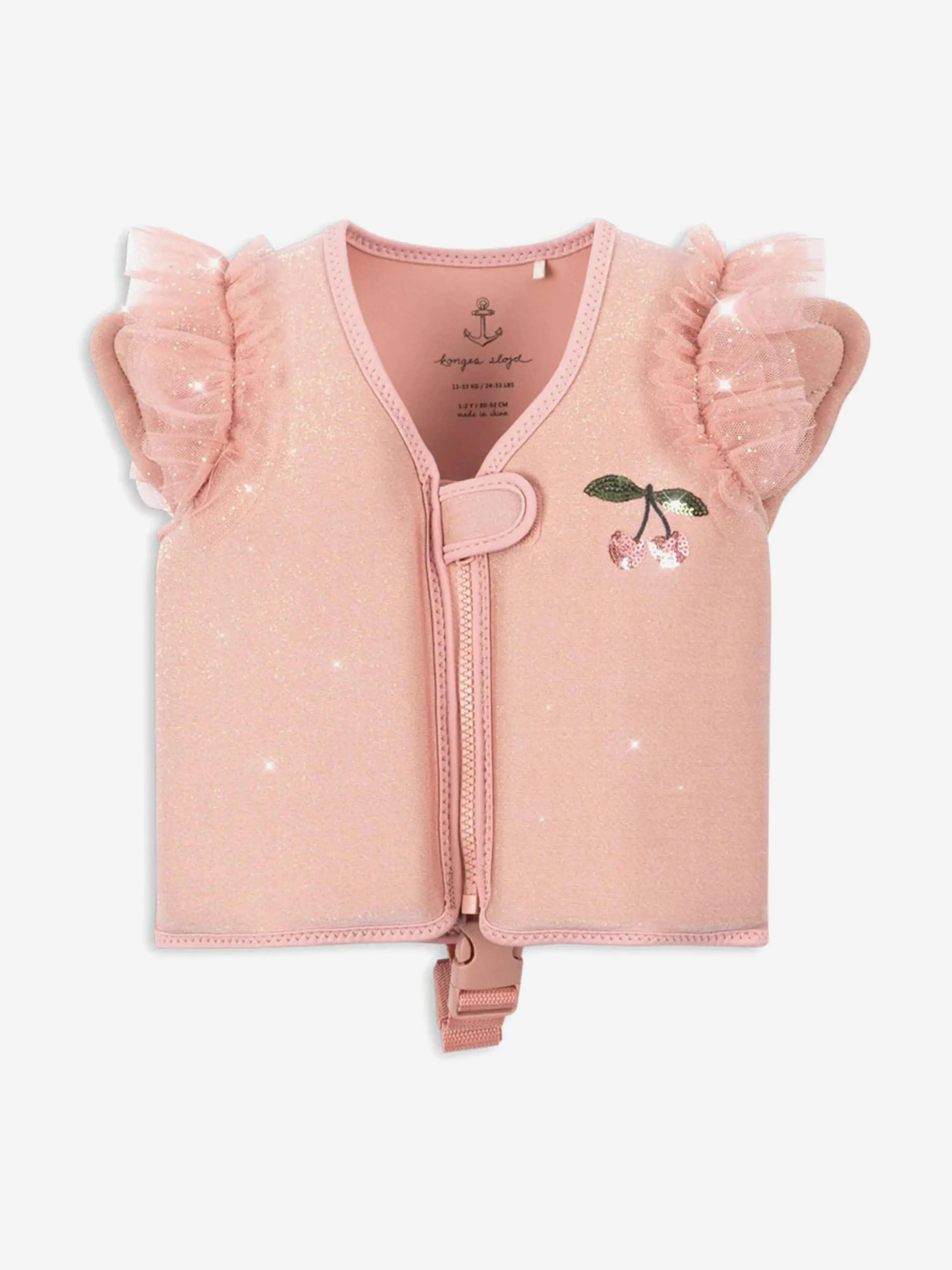Girls Piper Swim Vest in Pink