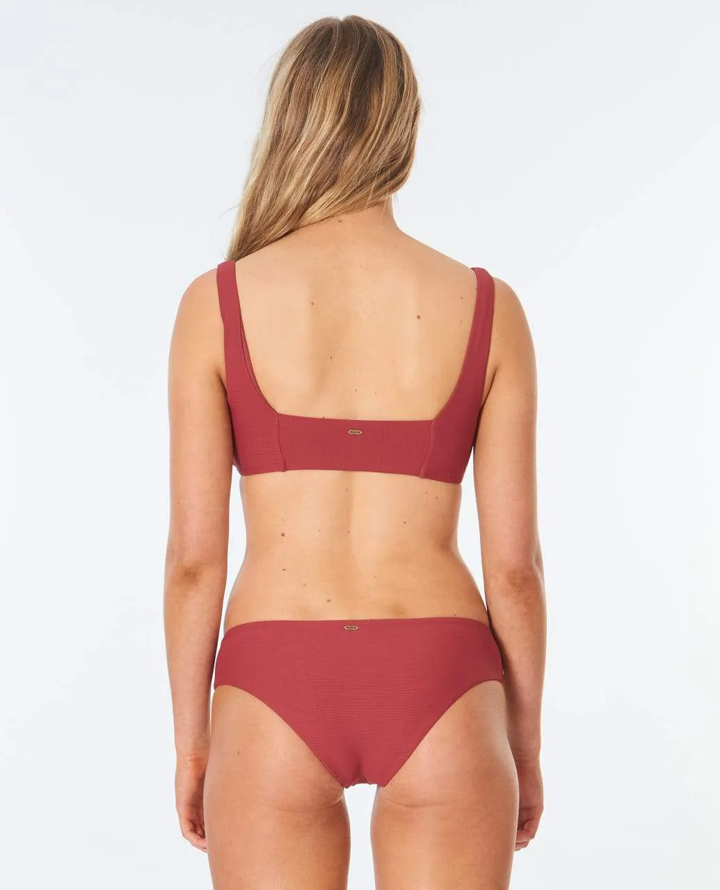 Golden Days Block Bra Swim Top
