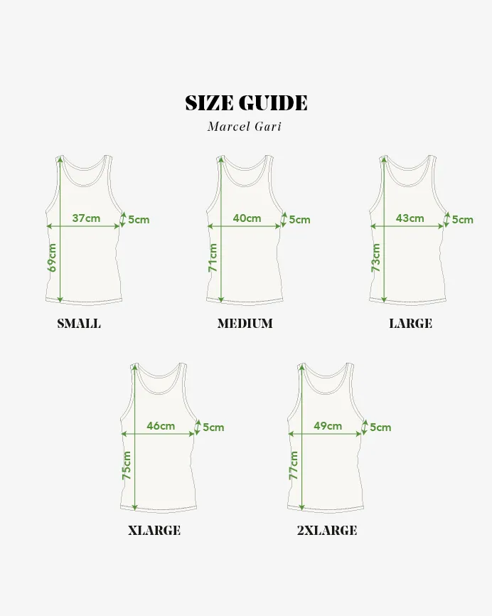 Hemen Biarritz Gari Ribbed Tank Top - Green Clay