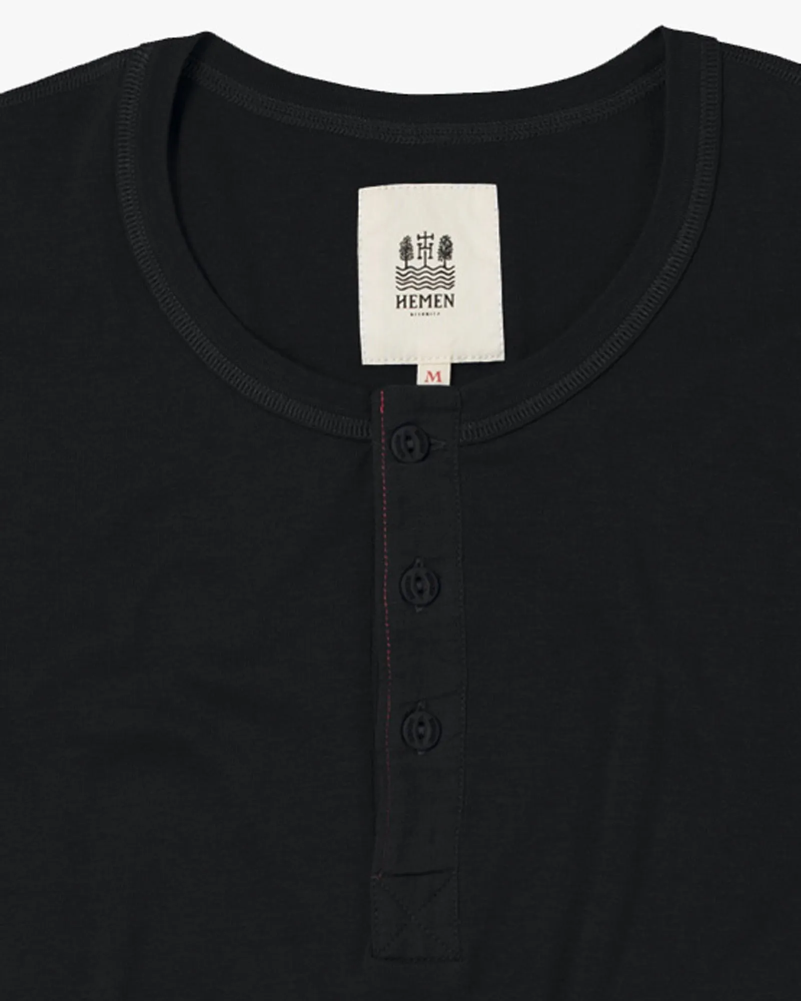 Hemen Biarritz Luzien Henley - Black