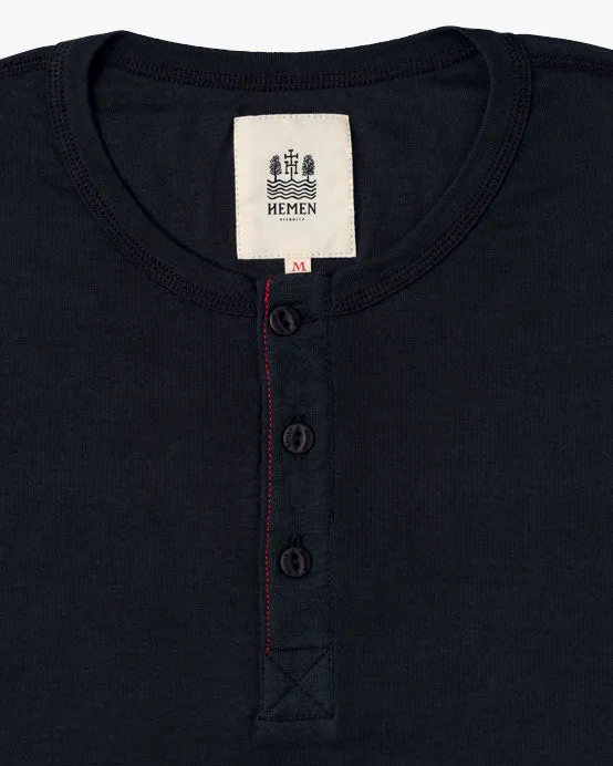 Hemen Biarritz Luzien Henley - Deep Marine