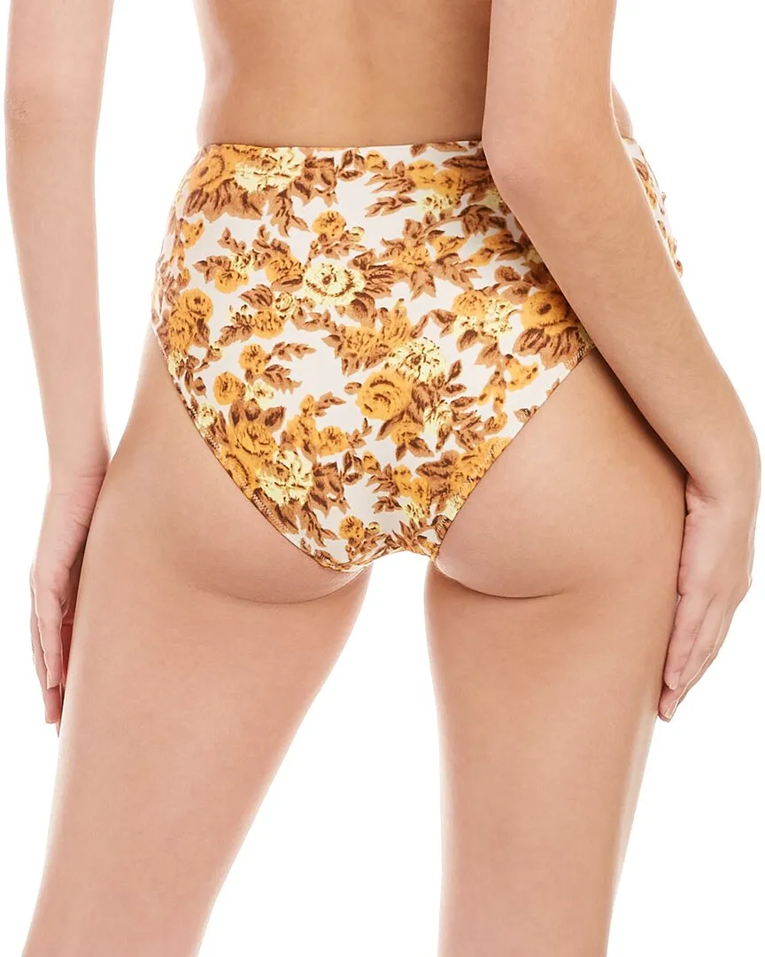 Jonathan Simkhai Bailee High Cut Floral Printed Bottom