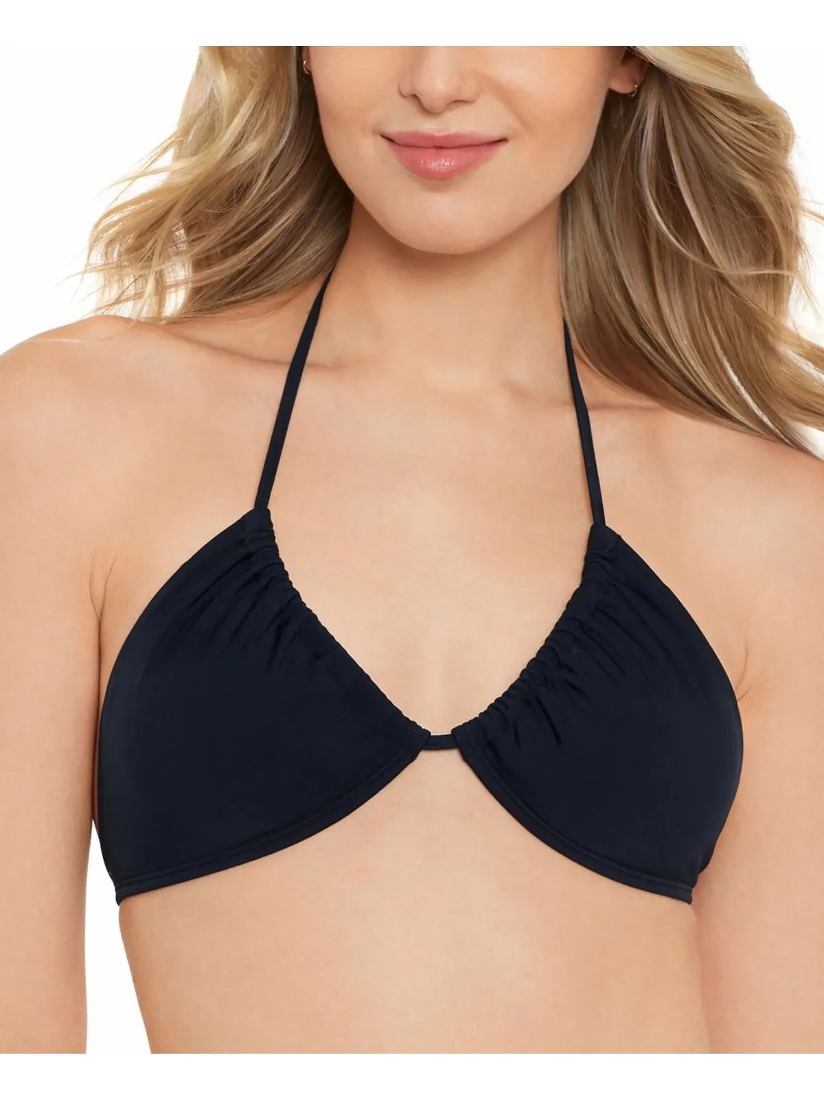 Juniors Womens Convertible Tie Back Bikini Swim top