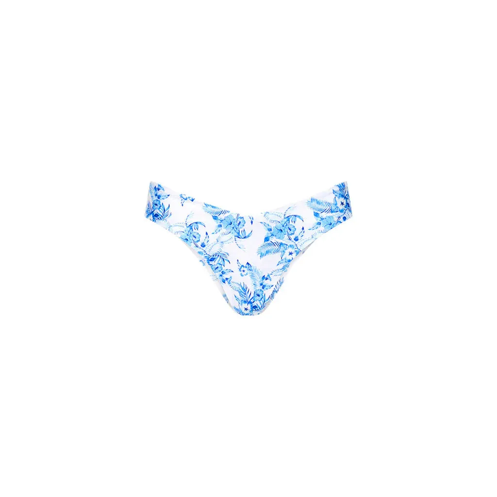KULANI KIINIS Cheeky V Bikini Bottom - Vintage Paradise