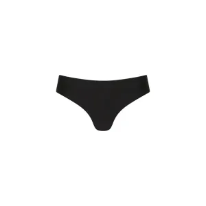 Kulani Kinis Mid-Rise Brazilian Bottom-Moonlight Black