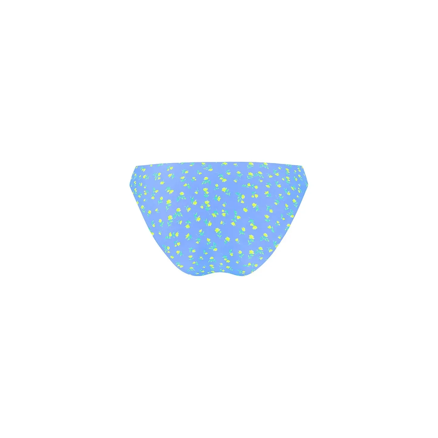 KULANI KINIS Minimal Full Coverage Bikini Bottom - Lemon Bloom